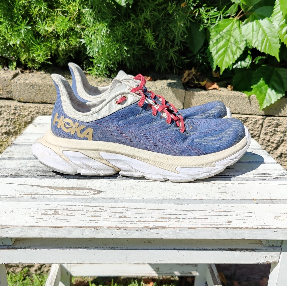 Hoka One One Clifton Edge Vintage Indigo Mens 11